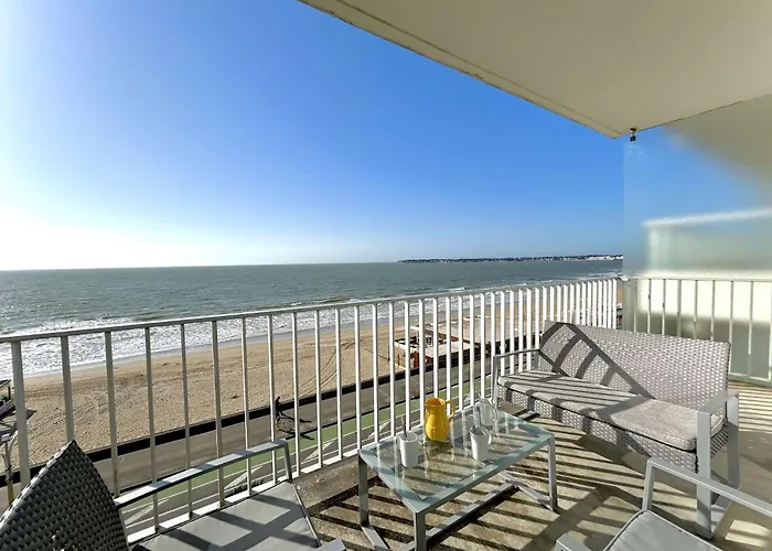 Lb530-001 3 Pièces Traversant - 4 Couchages - Face * La Baule-Escoublac